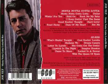 CD Joe Ely: Musta Notta Gotta Lotta / Hi-Res