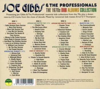 4CD Joe Gibbs & The Professionals: The 1970s Dub Albums Collection