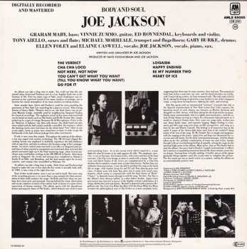 LP Joe Jackson: Body And Soul