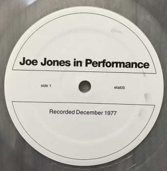 LP Joe Jones: In Performance LTD | NUM | CLR