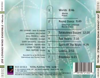 CD Joe Lovano Wind Ensemble: Worlds