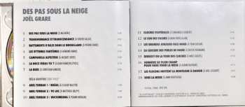 CD Joël Grare: Des Pas Sous La Neige