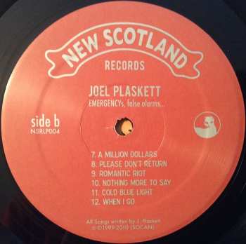 LP/CD Joel Plaskett: Emergencys, False Alarms, Shipwrecks, Castaways, Fragile Creatures, Special Features, Demons And Demonstrations. 1999-2010
