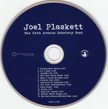 CD Joel Plaskett: Joel Plaskett & The Park Avenue Sobriety Test