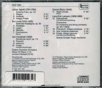 CD Johan Agrell: Agrell / Linde / Carlstedt / Börtz / Larsson