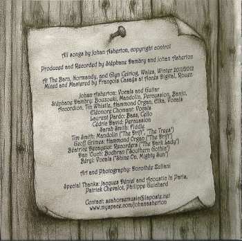 CD Johan Asherton: The House Of Many Doors DIGI