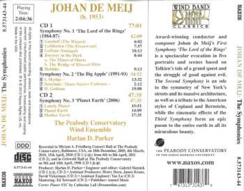 2CD Johan de Meij: The Symphonies