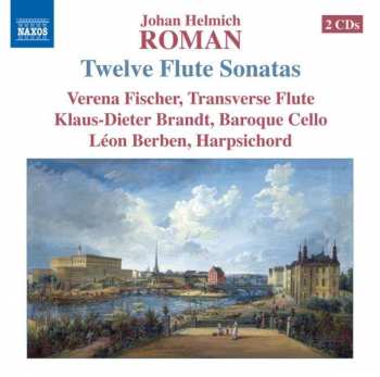 2CD Johan Helmich Roman: Sonaten Für Flöte,cello & Cembalo Nr.1-12