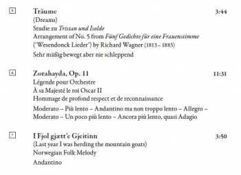 CD Marianne Thorsen: Orchestral Works Vol. 1