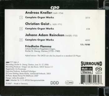 SACD Johann Adam Reincken: Sämtliche Orgelwerke