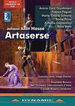 2DVD Johann Adolph Hasse: Artaserse