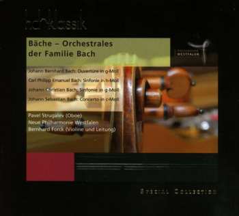CD Johann Bernhard Bach: Bäche - Orchestrales Der Familie Bach