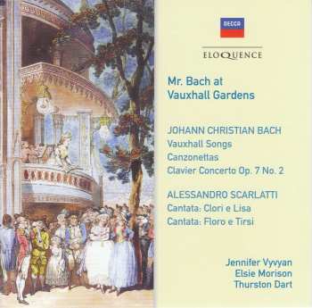 CD Johann Christian Bach: Mr. Bach At Vauxhall Gardens