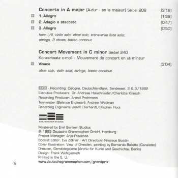 2CD Musica Antiqua Köln: Dresden Concerti