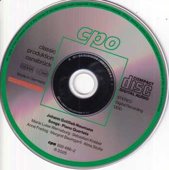 CD Marie Luise Werneburg: Songs • Piano Quartets