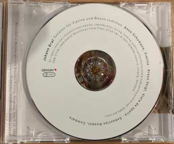CD Johann Graf: Johann Graf Sonaten Für Violine Und Basso Continuo