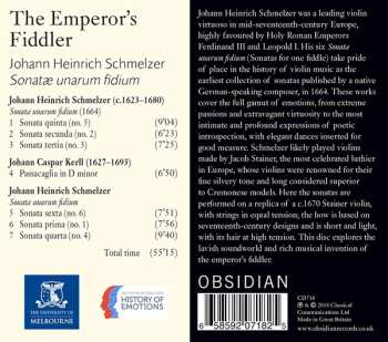 CD Johann Heinrich Schmelzer: The Emperor's Fiddler