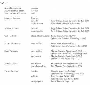 CD Johann Hermann Schein: Ich Will Schweigen