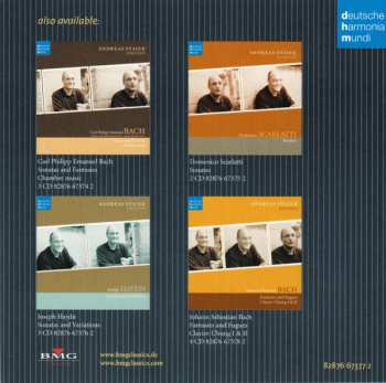 2CD/Box Set Andreas Staier: Sonatas (Fantasia And Fugue)