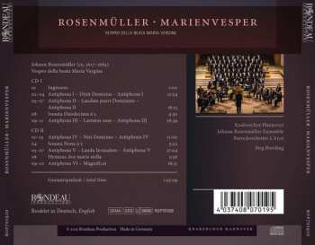 2CD Knabenchor Hannover: Marienvesper - Vespro Della Beata Vergine