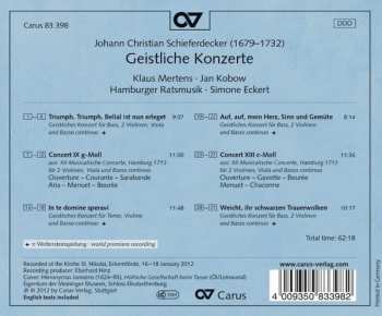CD Klaus Mertens: Geistliche Konzerte