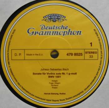 3LP/Box Set Johann Sebastian Bach: 6 Sonaten Und Partiten Für Violine Solo BWV 1001-1006 LTD | NUM