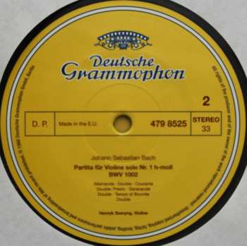 3LP/Box Set Johann Sebastian Bach: 6 Sonaten Und Partiten Für Violine Solo BWV 1001-1006 LTD | NUM