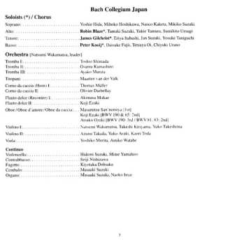 CD Johann Sebastian Bach: Cantatas 21: BWV 65 Sie Werden Aus Saba Alle Kommen - BWV 81 Jesus Schläft, Was Soll Ich Hoffen - BWV 83 Erfreute Zeit Im Neuen Bunde - BWV 190 Singet Dem Herrn Ein Neues Lied