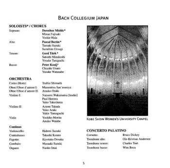 SACD Johann Sebastian Bach: Cantatas 29 ►2 ►3►38►135  Aus Tiefer Not Schrei Ich Zu Dir