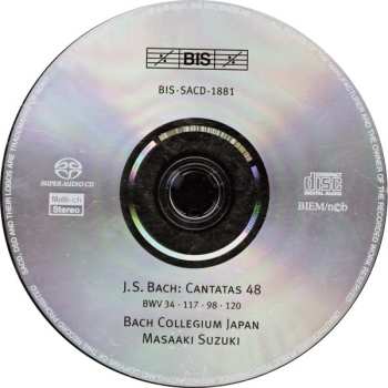 SACD Johann Sebastian Bach: Cantatas 48: ►48 ►98 ►117 ►120 (O Ewiges Feuer)