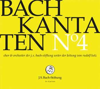 CD Johann Sebastian Bach: Bach-kantaten-edition Der Bach-stiftung St.gallen - Cd 4
