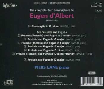 CD Johann Sebastian Bach: Bach Piano Transcriptions - 8