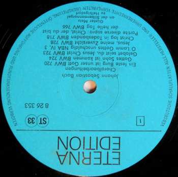 LP Johann Sebastian Bach: Orgelwerke 20