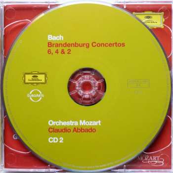 2CD Johann Sebastian Bach: Brandenburg Concertos 1–6