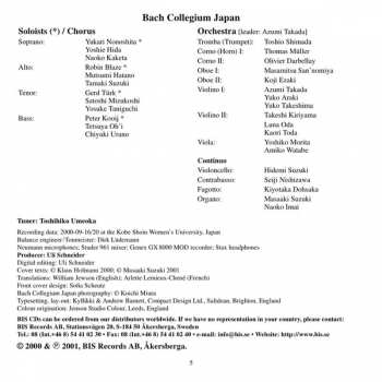 CD Johann Sebastian Bach: Cantatas 15 : BWV 40 Darzu Ist Erschienen Der Sohn Gottes - BWV 60 O Ewigkeit, Du Donnerwort - BWV 70 Wachtet! Betet! Betet! Wachtet! - BWV 90 Es Reiset Euch Schreklich Ende