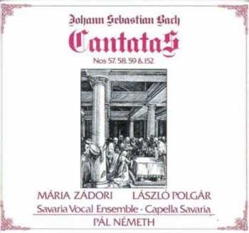 LP Johann Sebastian Bach: Cantatas Nos 57, 58, 59 & 152