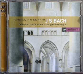 2CD Johann Sebastian Bach: Cantatas 39, 73, 93, 105, 107, 131