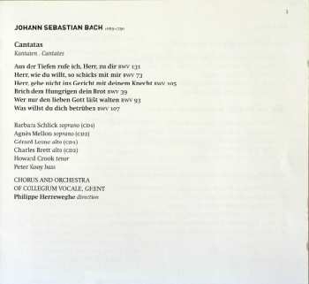 2CD Johann Sebastian Bach: Cantatas 39, 73, 93, 105, 107, 131