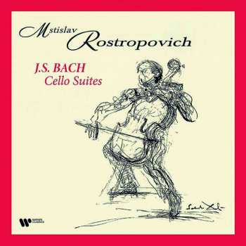 4LP/Box Set Johann Sebastian Bach: J.S. Bach Cello Suites DLX