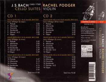 2SACD Johann Sebastian Bach: Cello Suites