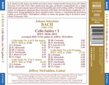 CD Johann Sebastian Bach: Cello Suites Arranged For Guitar • 2