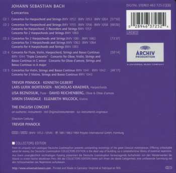 5CD/Box Set Johann Sebastian Bach: Concertos