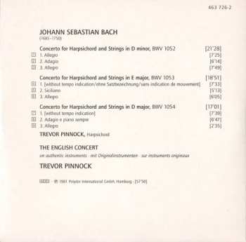 5CD/Box Set Johann Sebastian Bach: Concertos