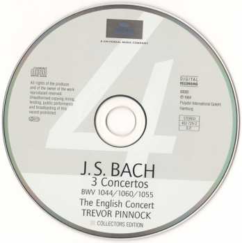 5CD/Box Set Johann Sebastian Bach: Concertos
