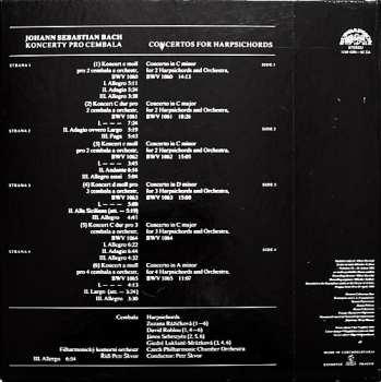 2LP Johann Sebastian Bach: Concertos For 2-3-4 Harpsichords And Strings BWV 1060-5 (2xLP + BOX)