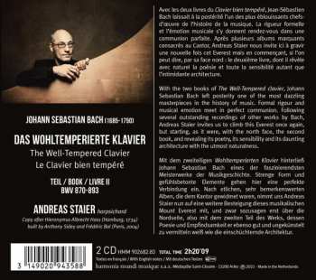 2CD Johann Sebastian Bach: Das Wohltemperierte Klavier Zweiter Teil