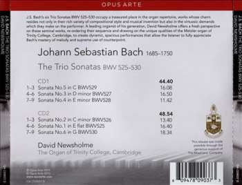2CD Johann Sebastian Bach: The Trio Sonatas BWV 525-530