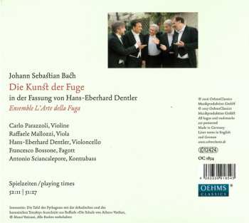 2CD Johann Sebastian Bach: Die Kunst Der Fuge