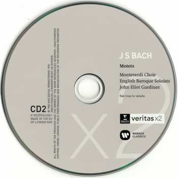 2CD Johann Sebastian Bach: Motets