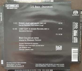 SACD Johann Sebastian Bach: Easter Oratorio · Ascension Oratorio